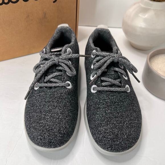 Allbirds Wool Runner Lace-up Sneakers Gray Athletic Low Top Women 9 NWB - Picture 5 of 10